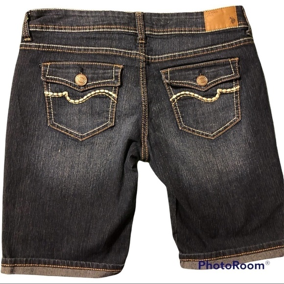 US Polo Assn. Bermuda shorts size 9/10 - Picture 2 of 4